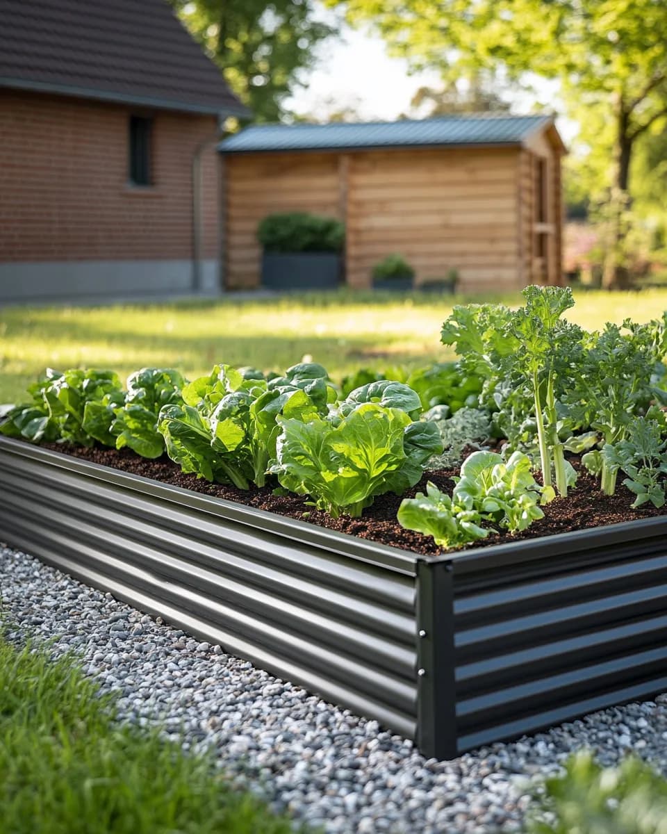Hochbeet aus Metall nach Maß im Garten – individuelle Anfertigung von Onebbau