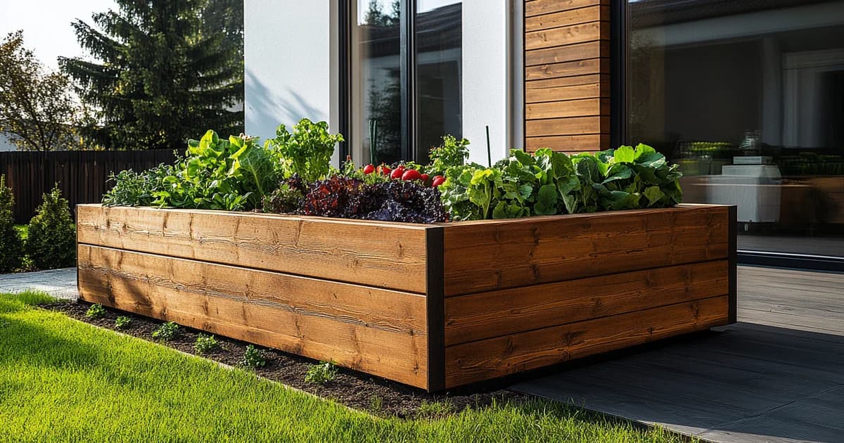 Hochbeet Holz на заказ в Галле (Halle Saale): деревянные высокие грядки любой формы от 100 €/м²